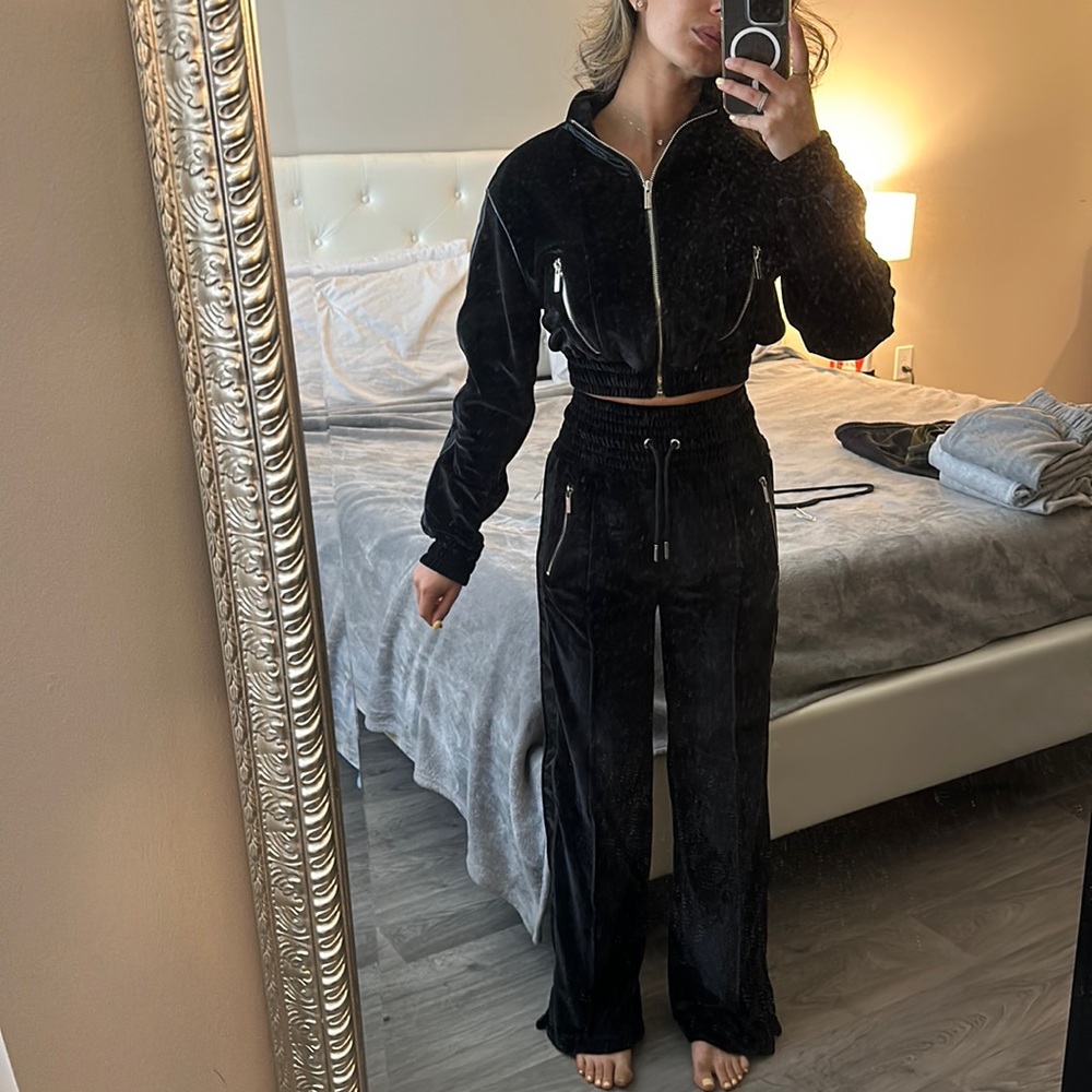 MANIERE DE VOIR BALCK VELOUR SET